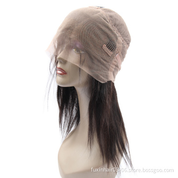 Wholesale Wig Vendors Free Sample Cheap 360 Full Lace Wig Human Hair Curly Wigs in Dubai Remy Brazilian Peruvian Indian 16 Inch